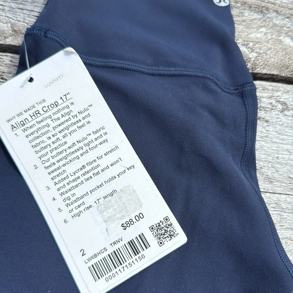 Lululemon Align High Rise Crop 17